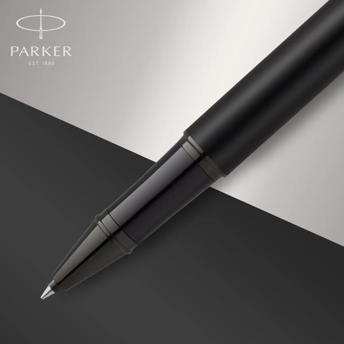 Ручка-роллер Parker Achromatic Black