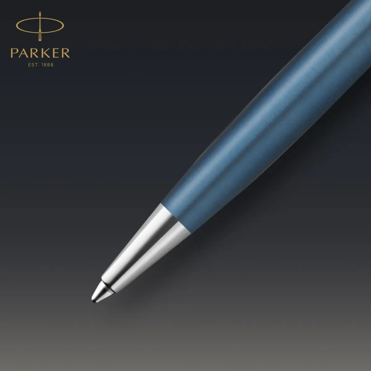 Ручка шариковая Parker Metal Blue