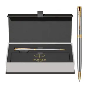 Ручка шариковая Parker Sonnet Royal Stainless Steel Slim GT