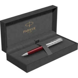 Ручка шариковая Parker Sonnet Royal Metal & Red PDT