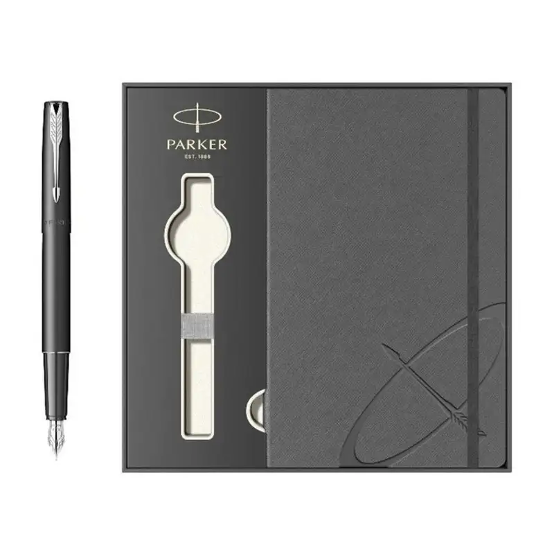 Set Parker Frontier – Stilou Black CT + Mapă