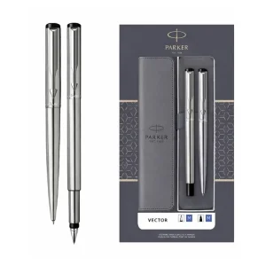 Set Parker Vector stilou + pix SS GT + etui