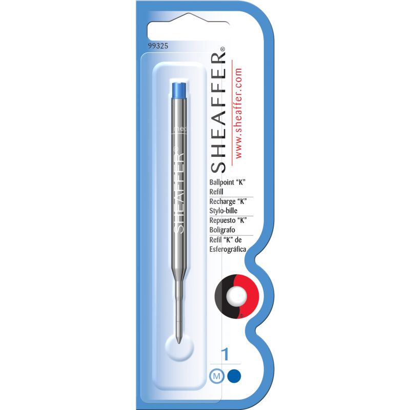 Mină pix Sheaffer K Jumbo, Mediu, Albastru