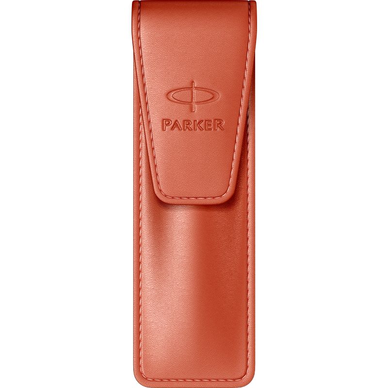 Etui Parker din piele naturală pentru 2 instrumente de scris ASS - imagine 3