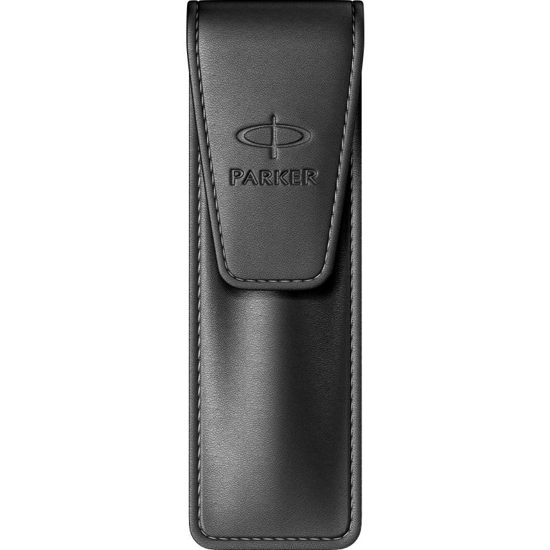 Etui Parker din piele naturală pentru 2 instrumente de scris ASS
