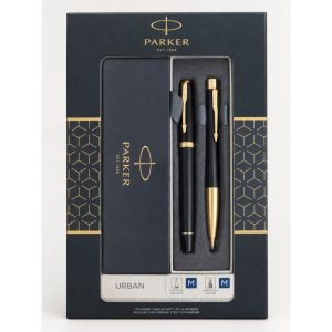 Набор Parker Urban Black Matte GT: перьевая + шариковая ручка